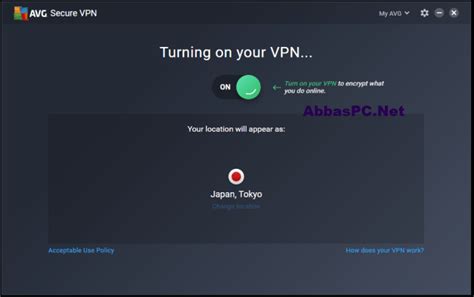 AVG Secure VPN Crack 1.10.765.0 + Serial Key 2020